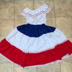 Dominican Republic / Puerto Rico Traditional Dress Size 2XL for Women